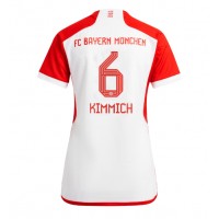 Fotballdrakt Dame Bayern Munich Joshua Kimmich #6 Hjemmedrakt 2023-24 Kortermet